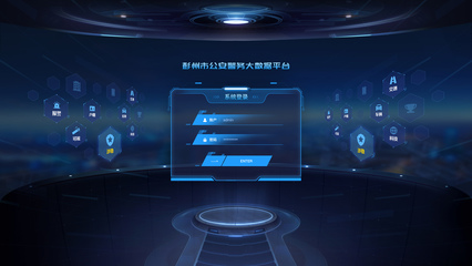 大数据可视化效果图